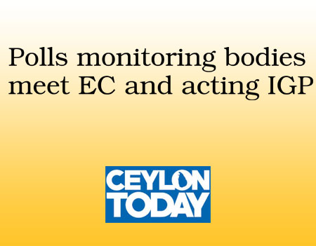 Polls monitoring bodies meet EC and acting IGP